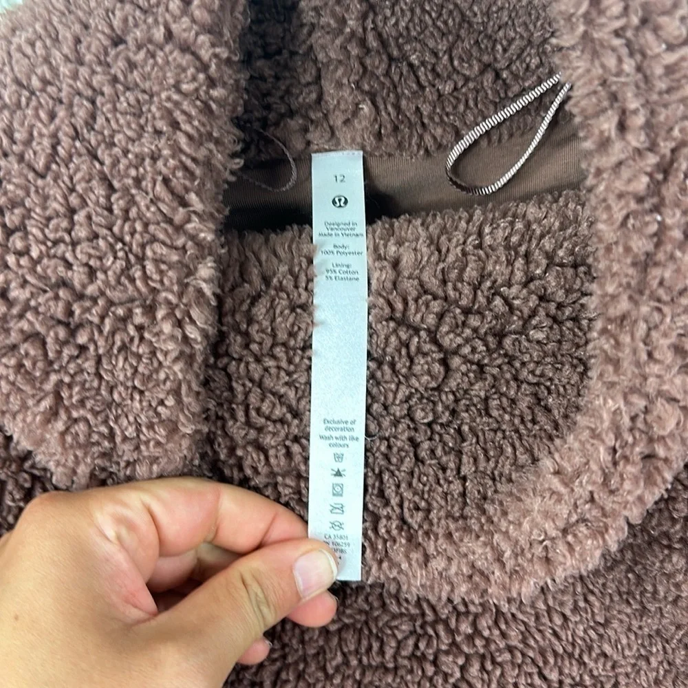 Lululemon Warmth Restore Long Pullover Smoky Topaz